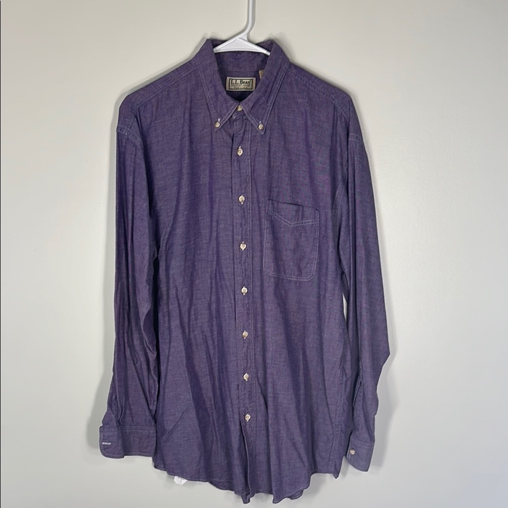 L.L. Bean Men's Purple Shirt